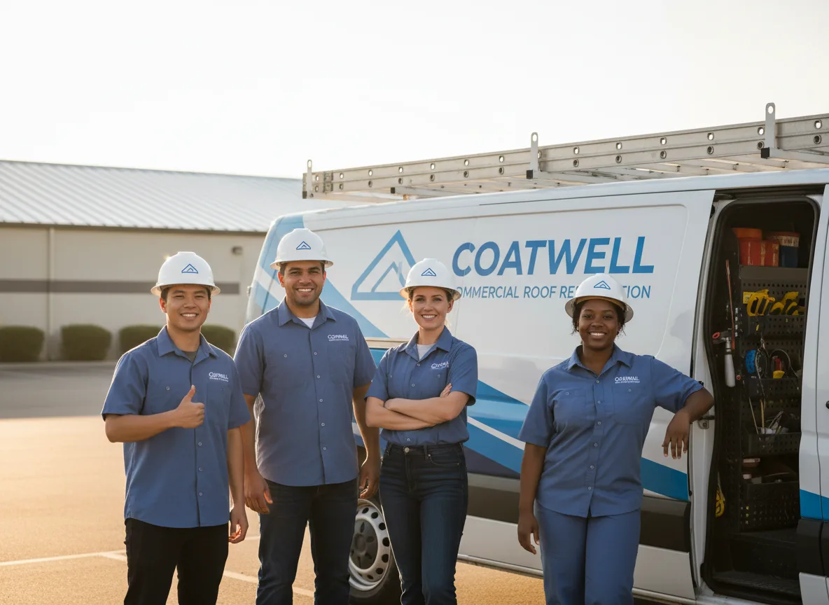 Commercial roof coating company in Feesburg, OH